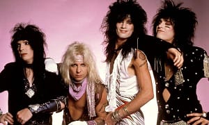 La banda de hard rock Mötley Crüe