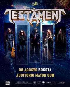 Testament en Colombia 2025